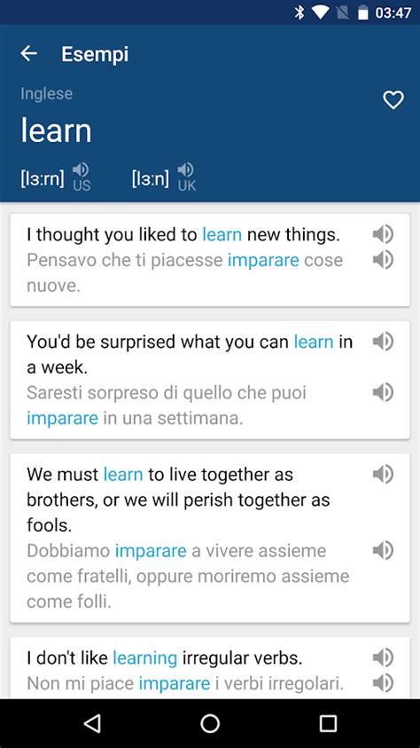 dizionario inglese italiano traduttore google.